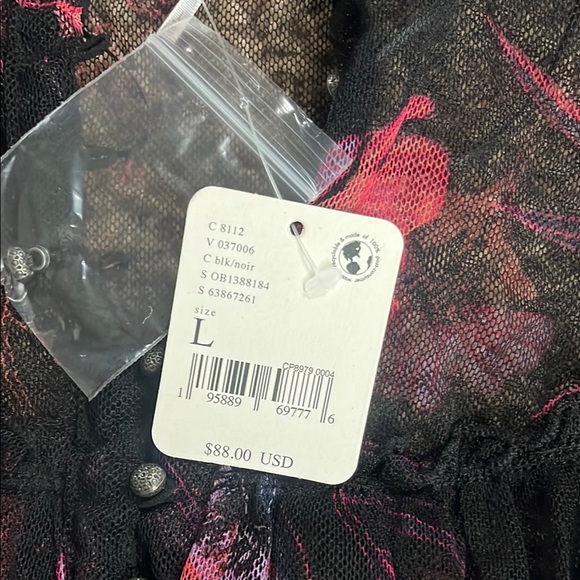 NEW Free People Mesh Blouse - Picture 7 of 11